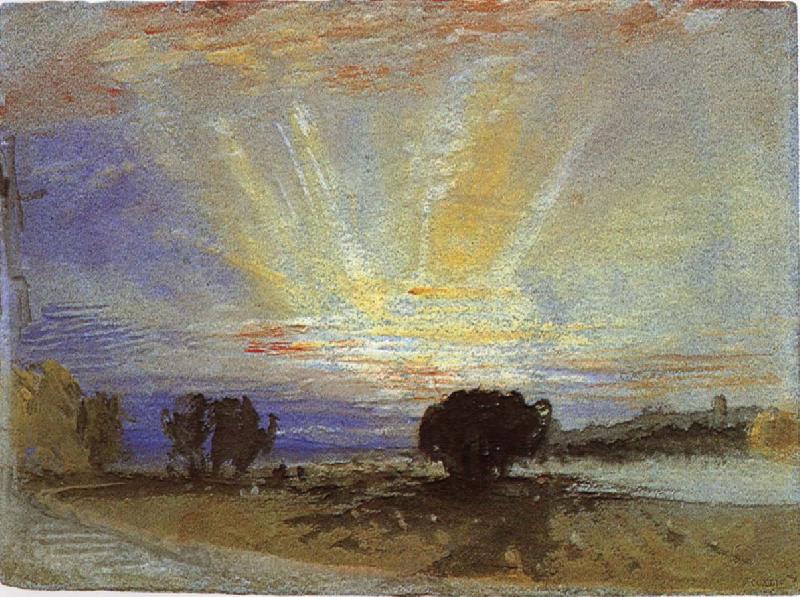 Joseph Mallord William Turner Sunset